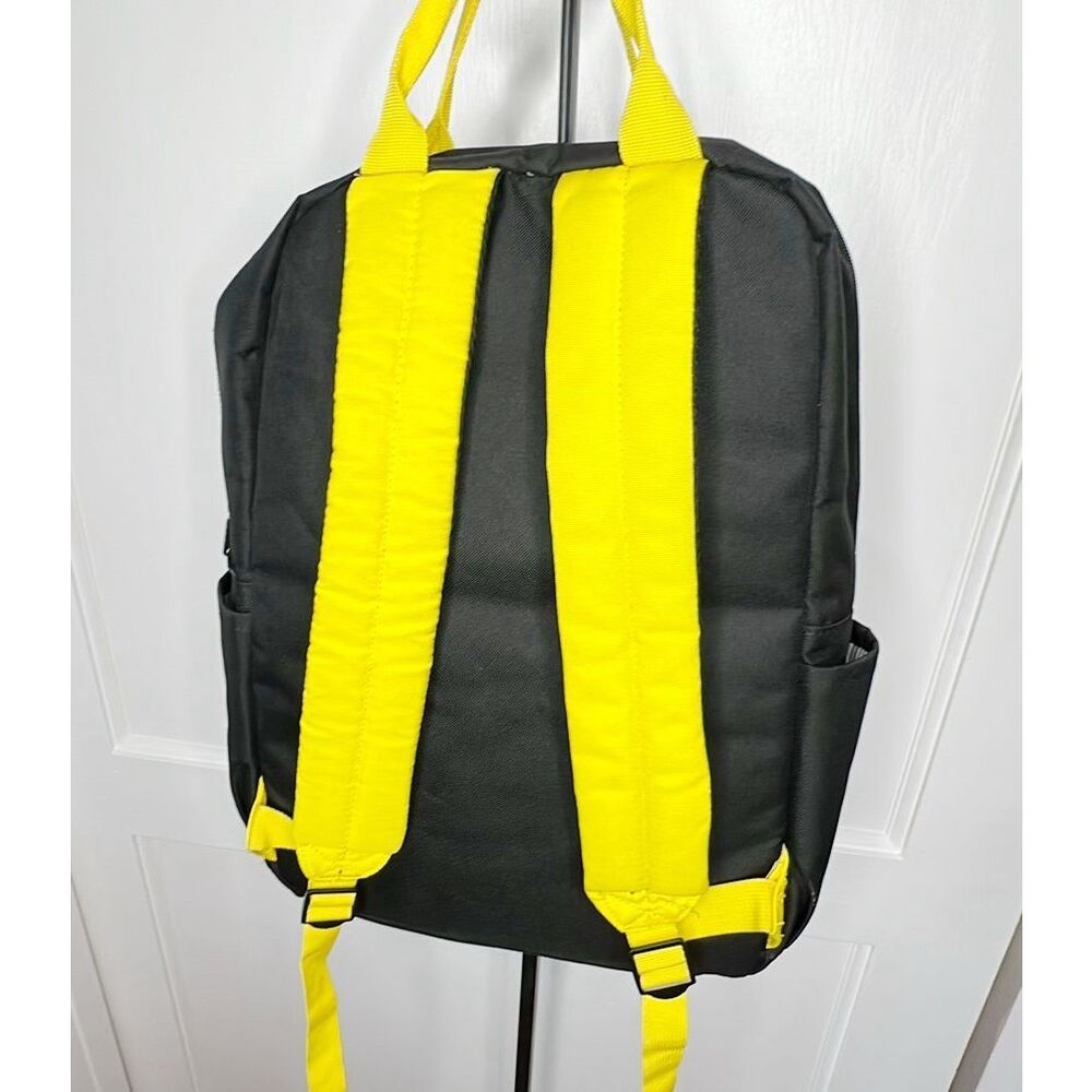 Pokémon Loungefly Lightening Bolt Piccachu Backpack Black - Picture 7 of 7